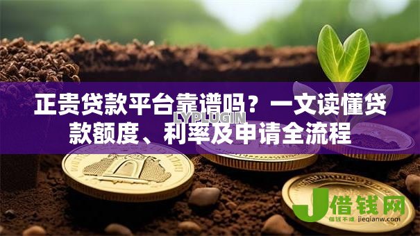 正贵贷款平台靠谱吗？一文读懂贷款额度、利率及申请全流程