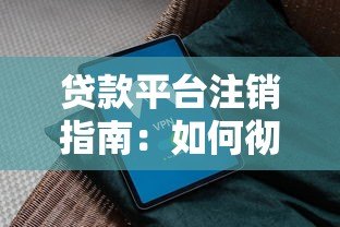 贷款平台注销指南：如何彻底关闭账户