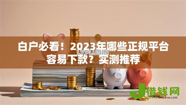 白户必看！2023年哪些正规平台容易下款？实测推荐