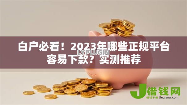 白户必看！2023年哪些正规平台容易下款？实测推荐