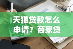 天猫贷款怎么申请？商家贷款条件及流程全解析