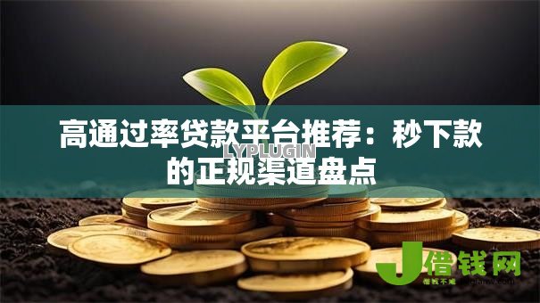 高通过率贷款平台推荐：秒下款的正规渠道盘点