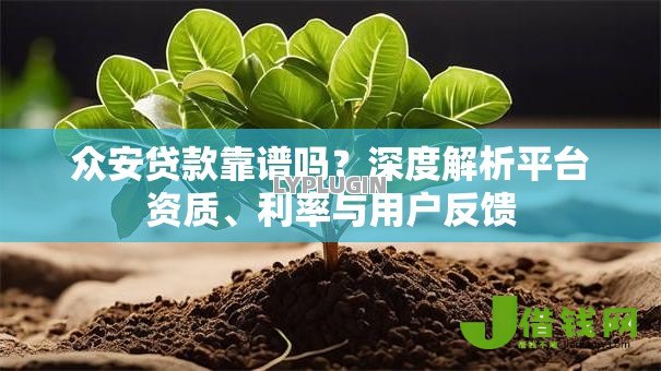 众安贷款靠谱吗？深度解析平台资质、利率与用户反馈