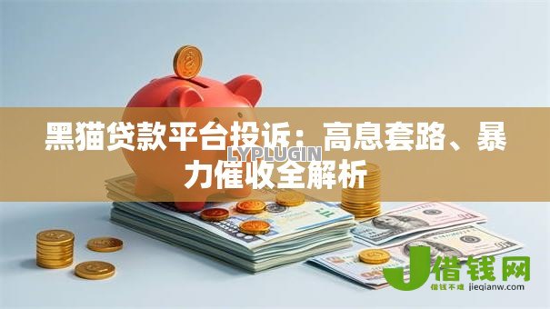 黑猫贷款平台投诉：高息套路、暴力催收全解析