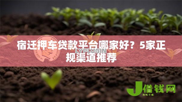 宿迁押车贷款平台哪家好？5家正规渠道推荐