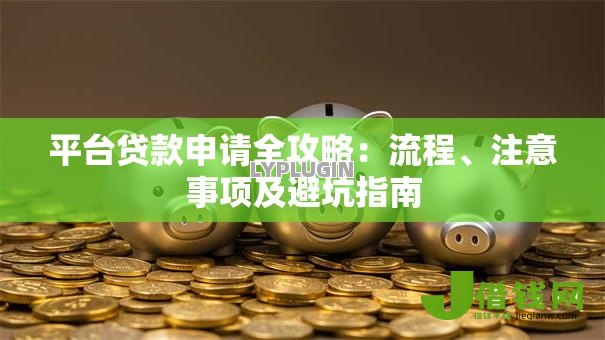 平台贷款申请全攻略:流程、注意事项及避坑指南 平台贷款申请全攻略:流程、注意事项及避坑指南