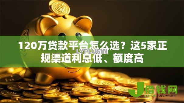 120万贷款平台怎么选?这5家正规渠道利息低、额度高 120万贷款平台怎么选?这5家正规渠道利息低、额度高
