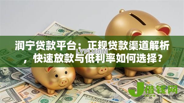 润宁贷款平台：正规贷款渠道解析，快速放款与低利率如何选择？
