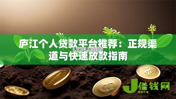 庐江个人贷款平台推荐：正规渠道与快速放款指南