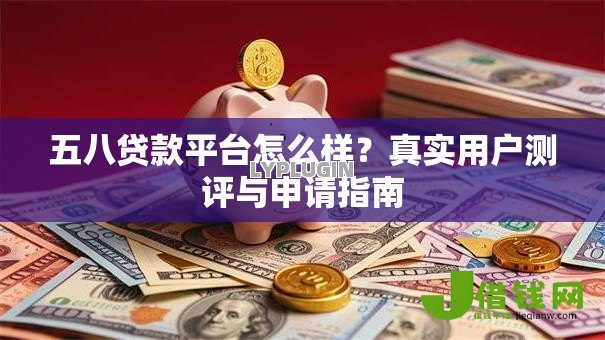 五八贷款平台怎么样？真实用户测评与申请指南