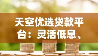 天空优选贷款平台：灵活低息、快速到账的借款选择