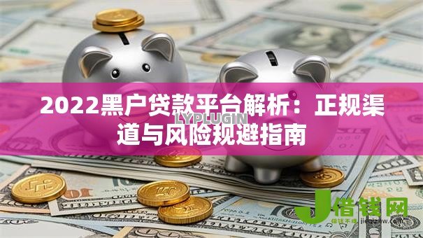2022黑户贷款平台解析：正规渠道与风险规避指南