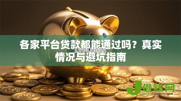 各家平台贷款都能通过吗？真实情况与避坑指南