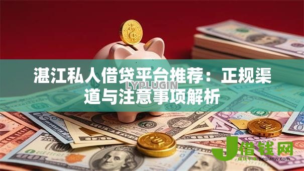 湛江私人借贷平台推荐：正规渠道与注意事项解析