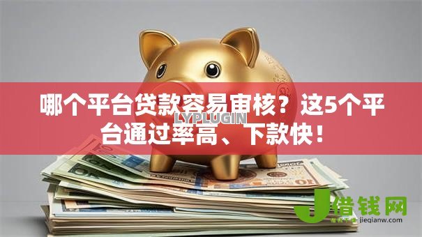哪个平台贷款容易审核？这5个平台通过率高、下款快！