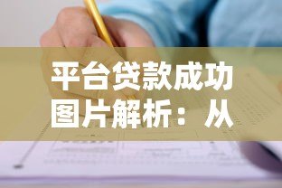 平台贷款成功图片解析：从申请到放款的全流程指南