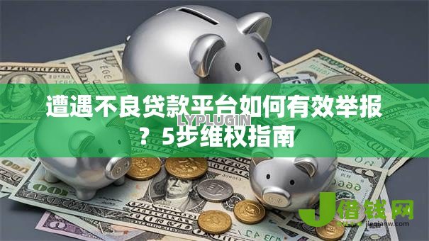 遭遇不良贷款平台如何有效举报?5步维权指南 遭遇不良贷款平台如何有效举报?5步维权指南
