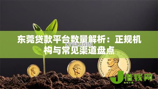 东莞贷款平台数量解析:正规机构与常见渠道盘点 东莞贷款平台数量解析:正规机构与常见渠道盘点