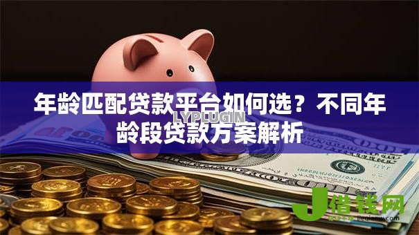 年龄匹配贷款平台如何选？不同年龄段贷款方案解析