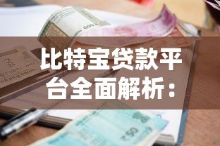 比特宝贷款平台全面解析：额度、利率、申请流程详解