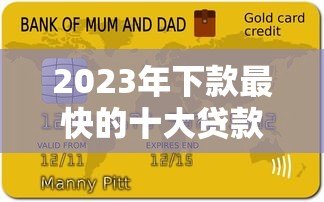 2023年下款最快的十大贷款平台排名及申请攻略