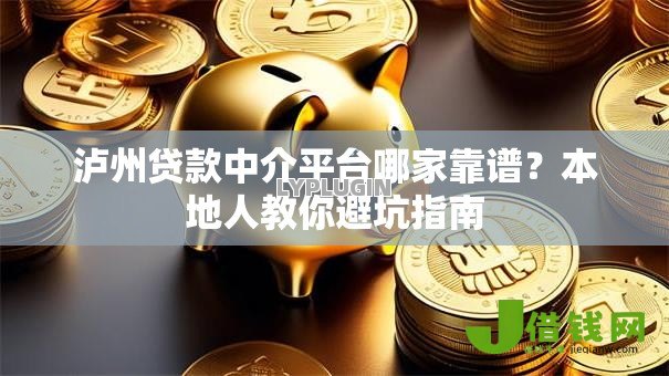 泸州贷款中介平台哪家靠谱？本地人教你避坑指南