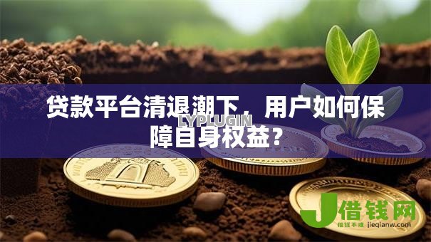 贷款平台清退潮下，用户如何保障自身权益？