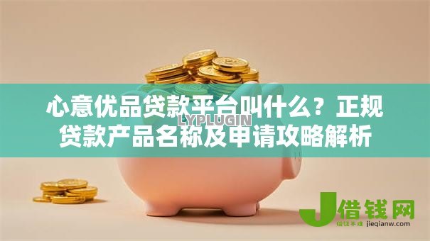 心意优品贷款平台叫什么？正规贷款产品名称及申请攻略解析