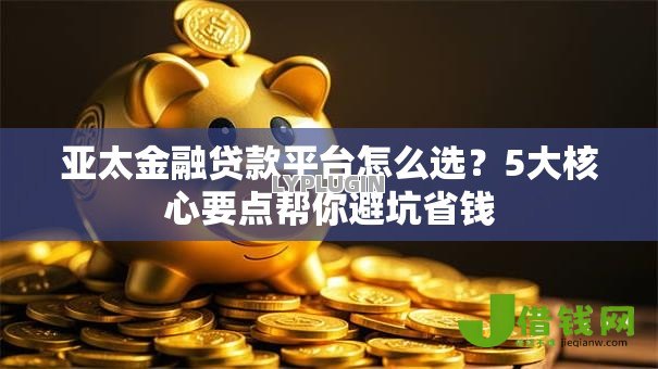 亚太金融贷款平台怎么选？5大核心要点帮你避坑省钱
