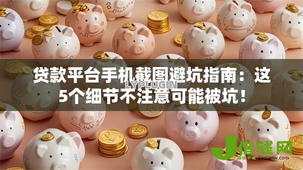 贷款平台手机截图避坑指南：这5个细节不注意可能被坑！
