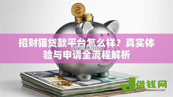 招财猫贷款平台怎么样？真实体验与申请全流程解析
