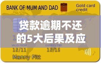 贷款逾期不还的5大后果及应对方法 贷款逾期不还的5大后果及应对方法