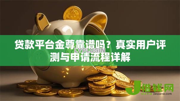 贷款平台金尊靠谱吗？真实用户评测与申请流程详解