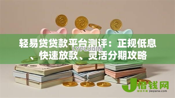 轻易贷贷款平台测评：正规低息、快速放款、灵活分期攻略