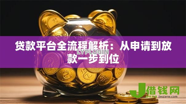 贷款平台全流程解析：从申请到放款一步到位