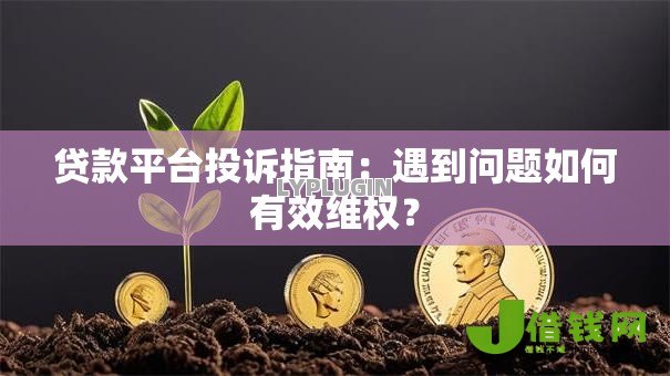 贷款平台投诉指南：遇到问题如何有效维权？