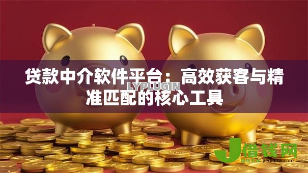 贷款中介软件平台:高效获客与精准匹配的核心工具 贷款中介软件平台:高效获客与精准匹配的核心工具
