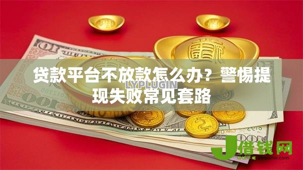 贷款平台不放款怎么办？警惕提现失败常见套路
