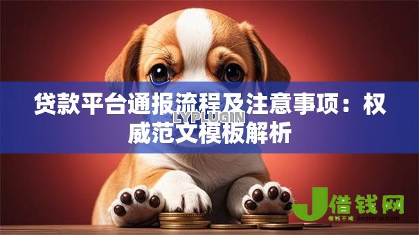 贷款平台通报流程及注意事项：权威范文模板解析