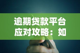 逾期贷款平台应对攻略：如何避免风险与解决债务问题