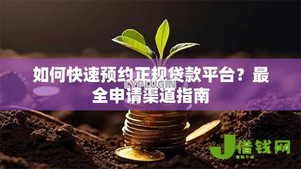 如何快速预约正规贷款平台?最全申请渠道指南 如何快速预约正规贷款平台?最全申请渠道指南