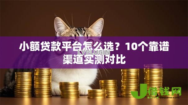 小额贷款平台怎么选？10个靠谱渠道实测对比