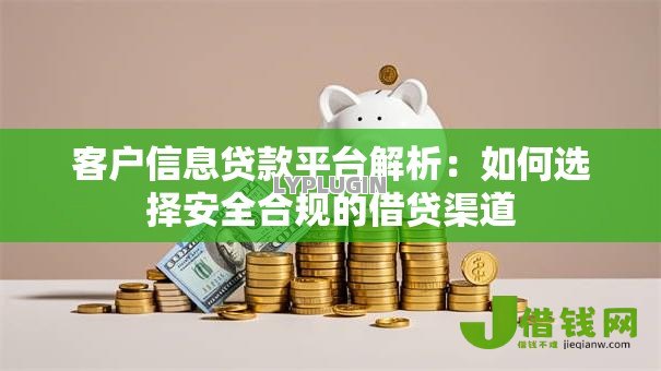 客户信息贷款平台解析：如何选择安全合规的借贷渠道