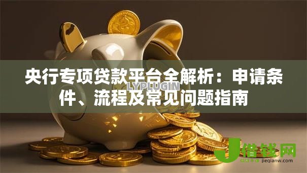 央行专项贷款平台全解析：申请条件、流程及常见问题指南