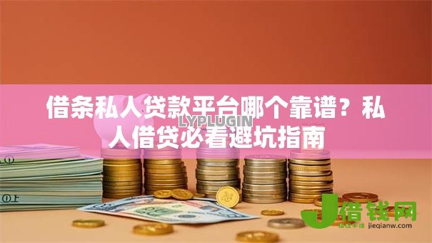 借条私人贷款平台哪个靠谱？私人借贷必看避坑指南