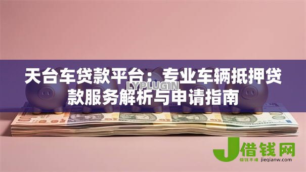 天台车贷款平台：专业车辆抵押贷款服务解析与申请指南