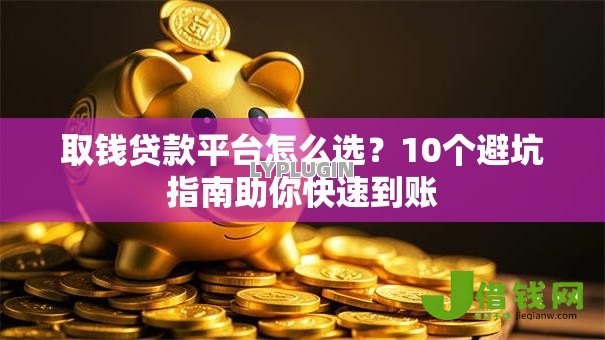 取钱贷款平台怎么选？10个避坑指南助你快速到账