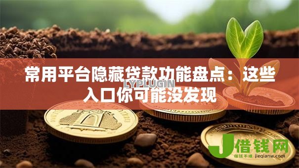 常用平台隐藏贷款功能盘点:这些入口你可能没发现 常用平台隐藏贷款功能盘点:这些入口你可能没发现