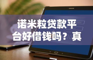 诺米粒贷款平台好借钱吗?真实用户经验与详细分析 诺米粒贷款平台好借钱吗?真实用户经验与详细分析