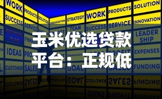 玉米优选贷款平台：正规低息快速放款方案解析